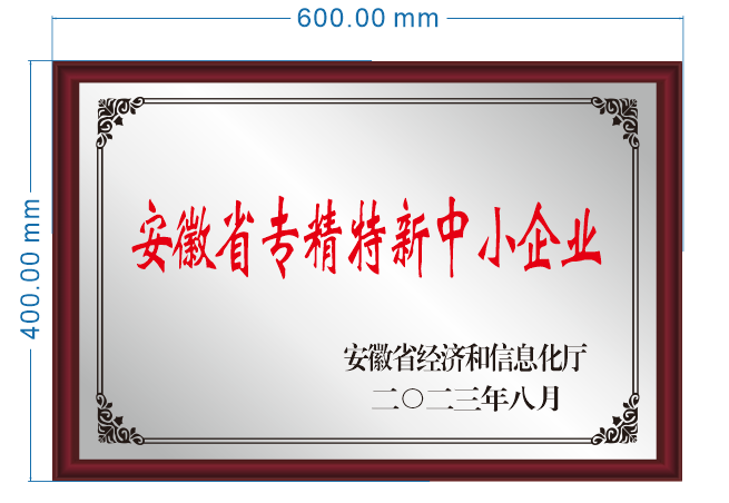 安徽省专精特新中小企业